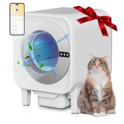 Arenero Automatico Inteligente Para Gatos 