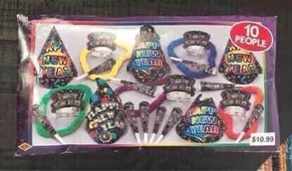New Happy New Year Party Set just $3