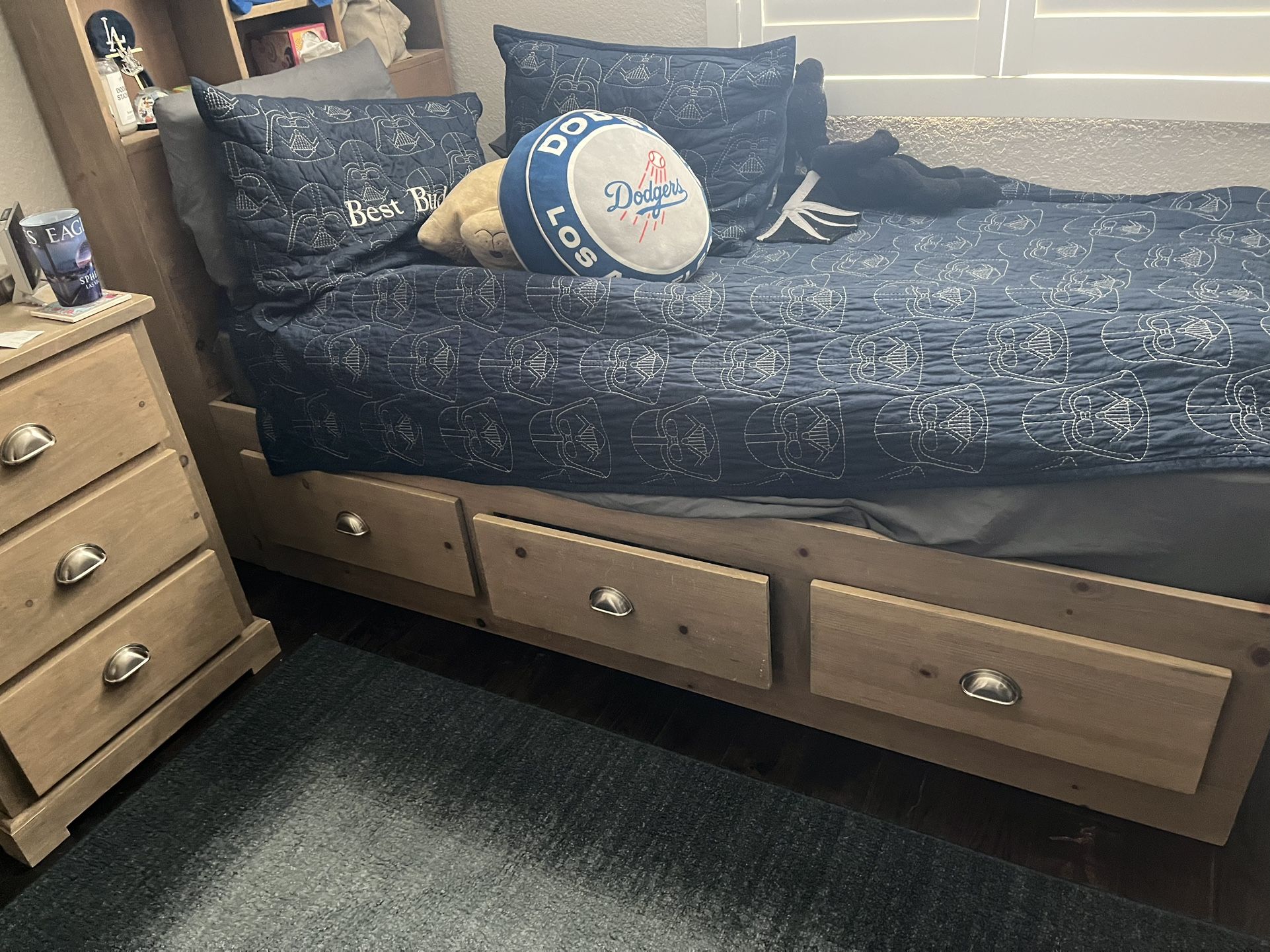 Kids Bed And Night Stand