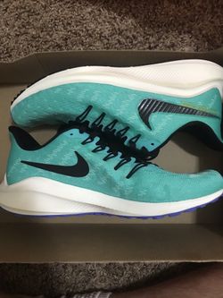 Nike wmns running shoes blue purple new sz 7