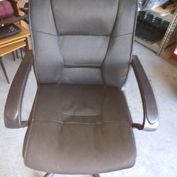 High Back Black Fabric Office Chair