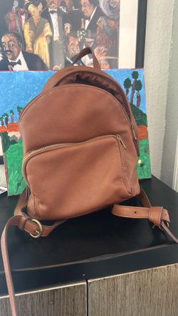 Brown back pack