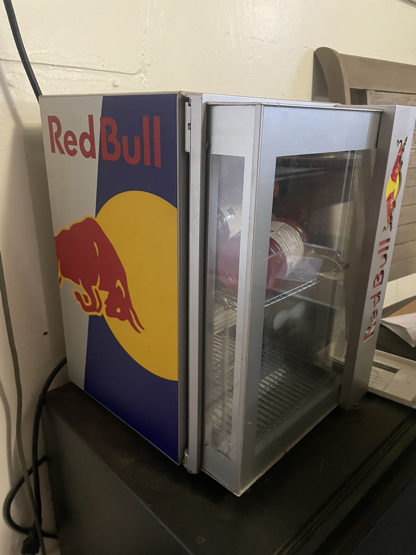Red Bull Mini fridge 