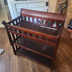 Baby Changing Table And Crib