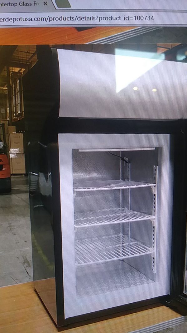 Nsf Countertop Glass Freezer One Door Ul Etl Nsf Countertop Glass Freezer One Door Ul Etl Merchandiser Ice Cream Commercial For In El Monte Ca Offerup