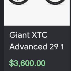 Giant XTC  Talon 1 