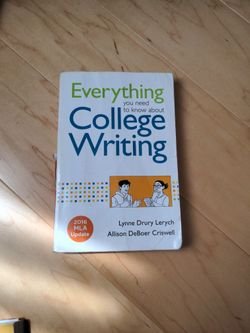 College Writing Student Book