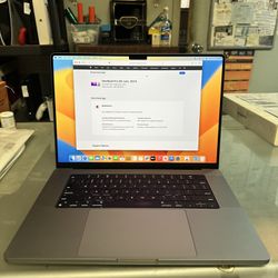 Apple Macbook Pro 16” M1 Pro, 1TB SSD, 32gb RAM, Apple Care!