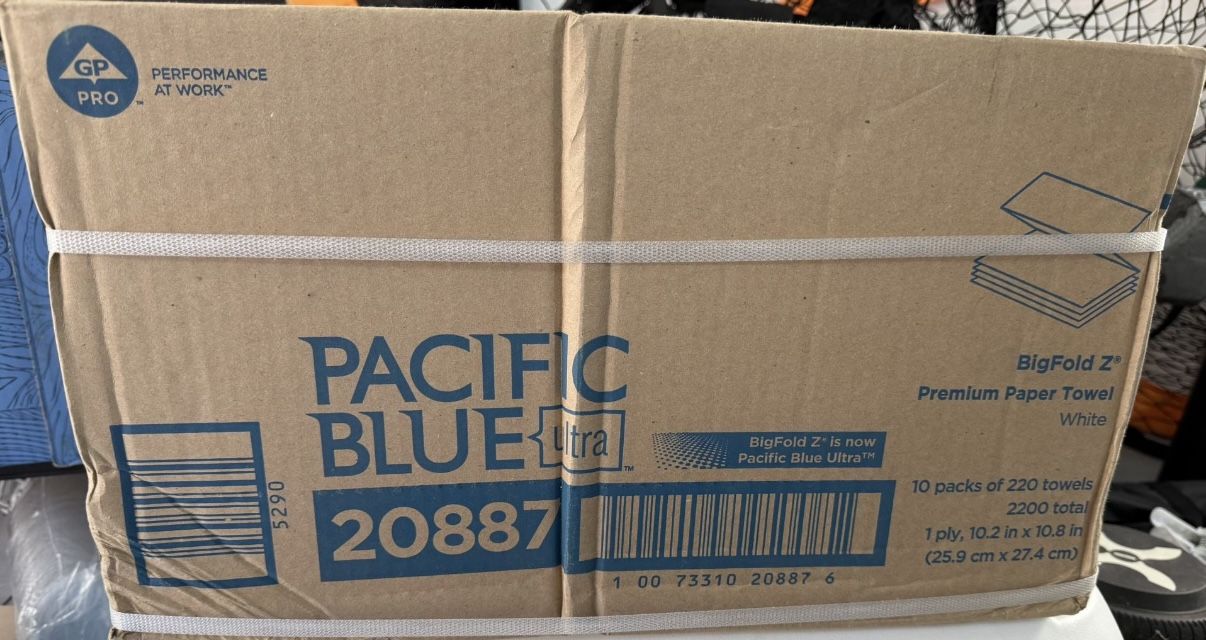 Pacific Blue Big Fold Z Paper Towels