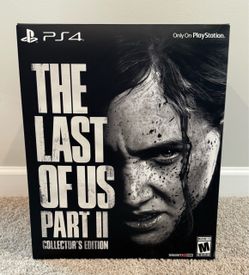 NEW The Last Of Us Part 2 Game Collector’s Edition Box (Game for PS4)
