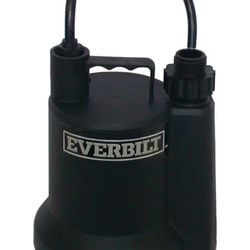 Everbilt SUP54-HD 1/6 HP Plastic Utility Pump