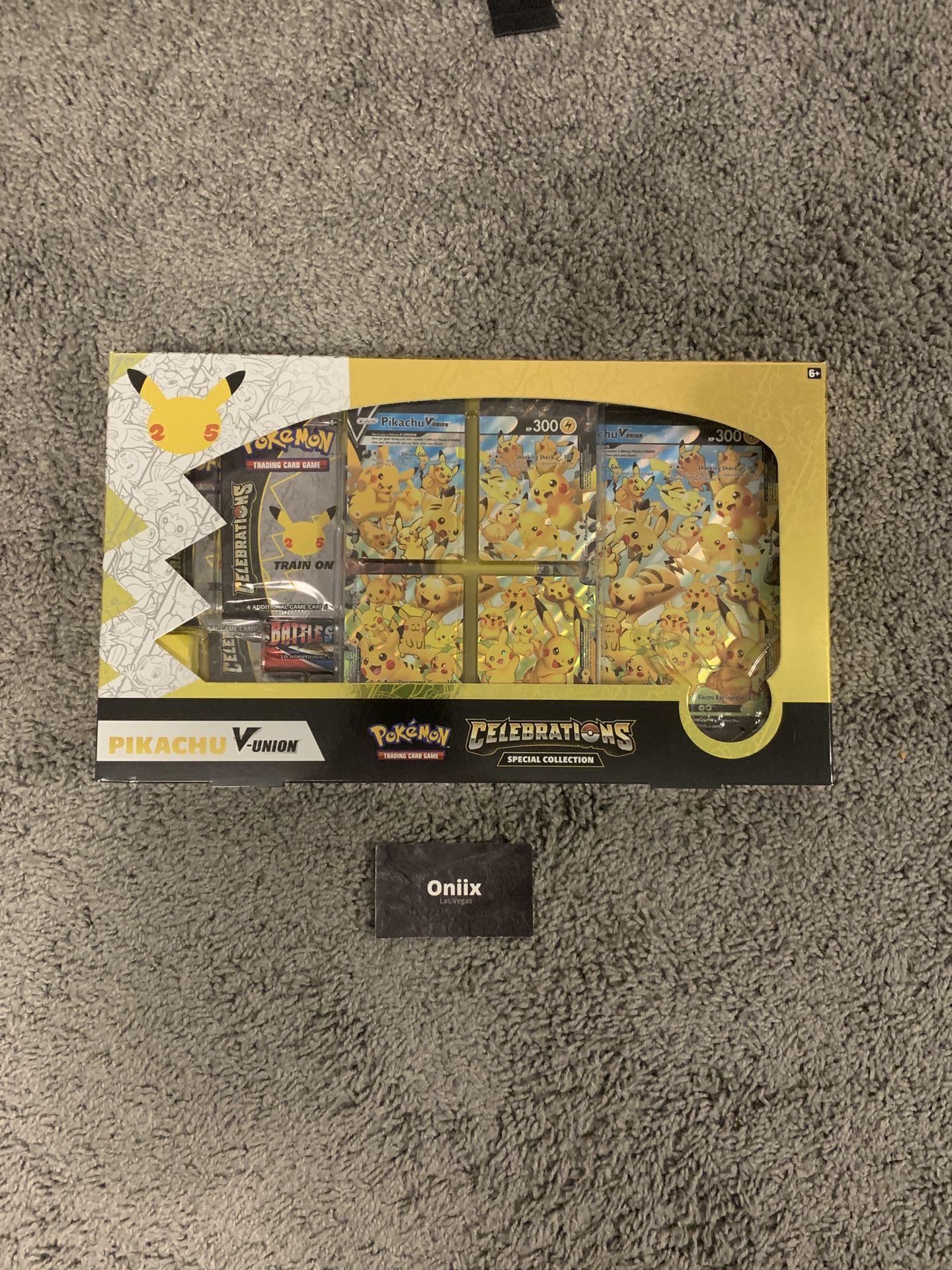 Pokemon Celebrations Pikachu V Union Box New Sealed 