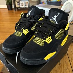 Jordan 4s yellow Thunders