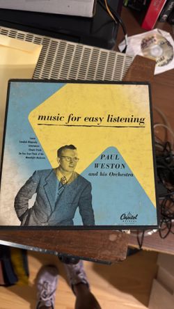 Capital Records, Paul, Weston and his Orchestra 45 set four boxes