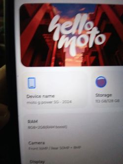 Moto g power 5G 2024