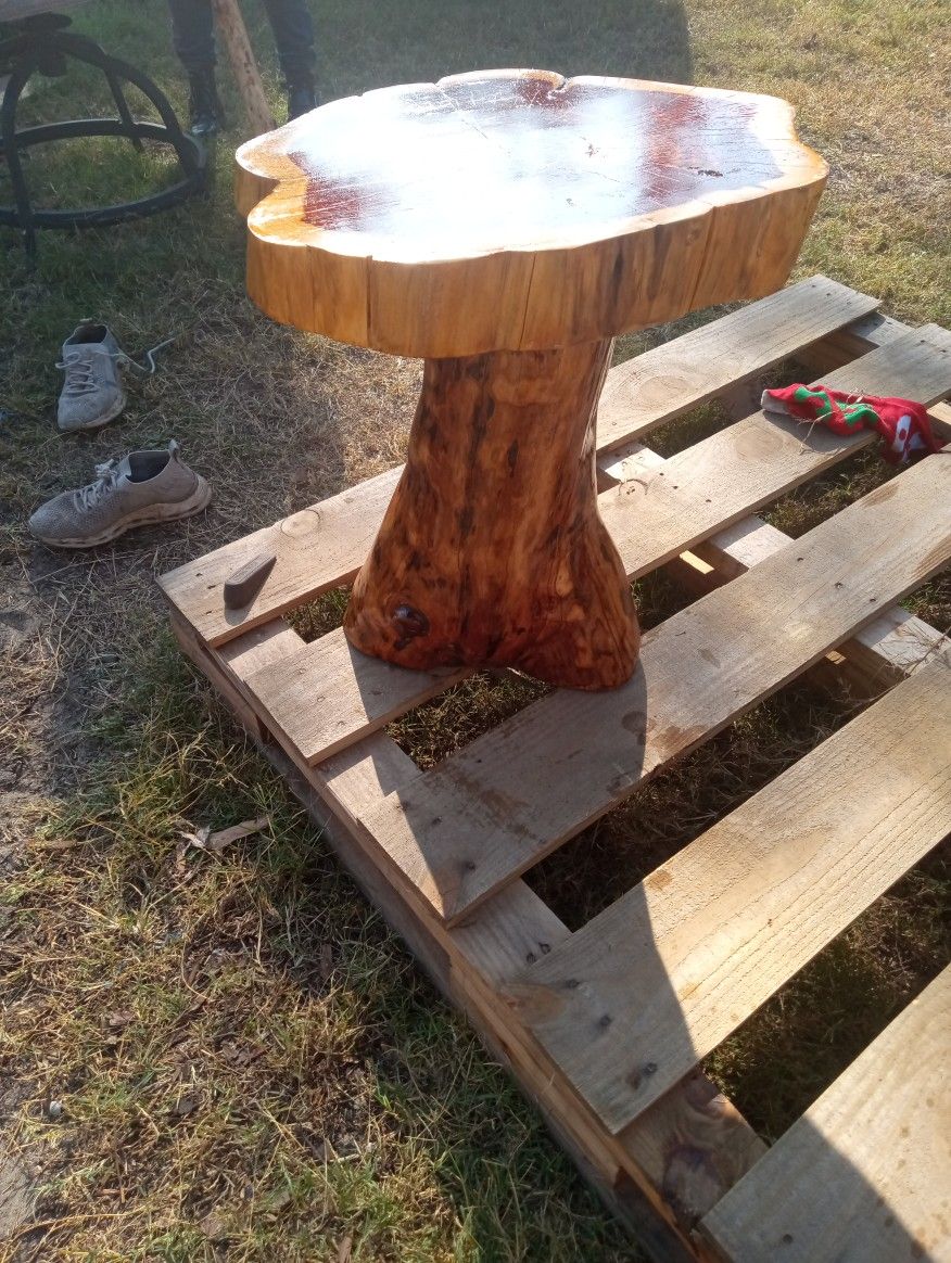 Hand Crafted Cedar Table 
