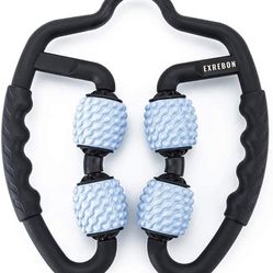 Trigger Point Muscle Roller Massager - Handheld Roller Massager Tool for Elbow, Calf, Neck, Leg and Arm Myofascial, Deep Tissue – for Workout, Gym, Ex