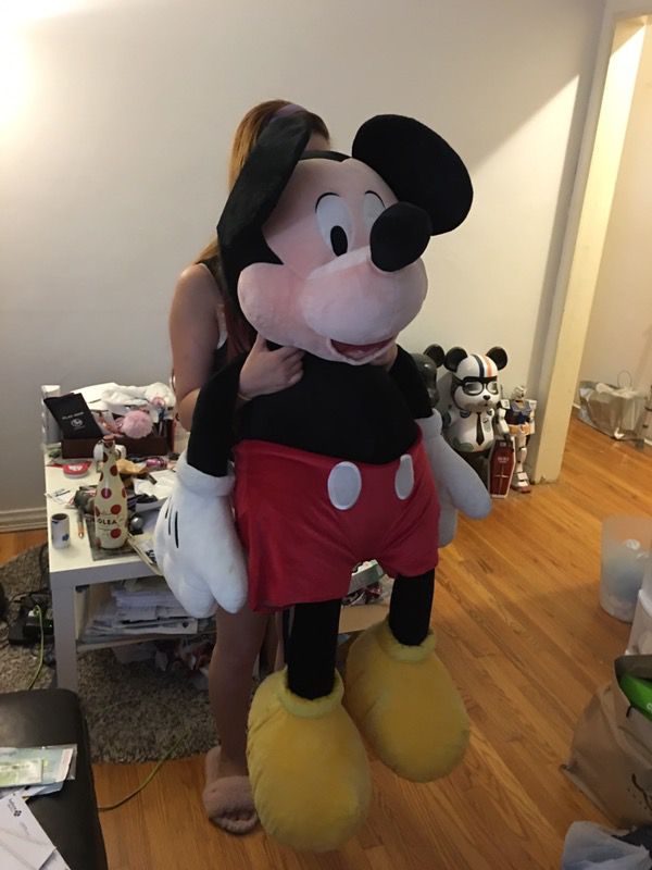 Disney rare Mickey and Minnie Hugh giant human size doll