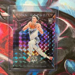 Zaccharie Risacher #20 2024 Panini Mosaic Full Capacity.