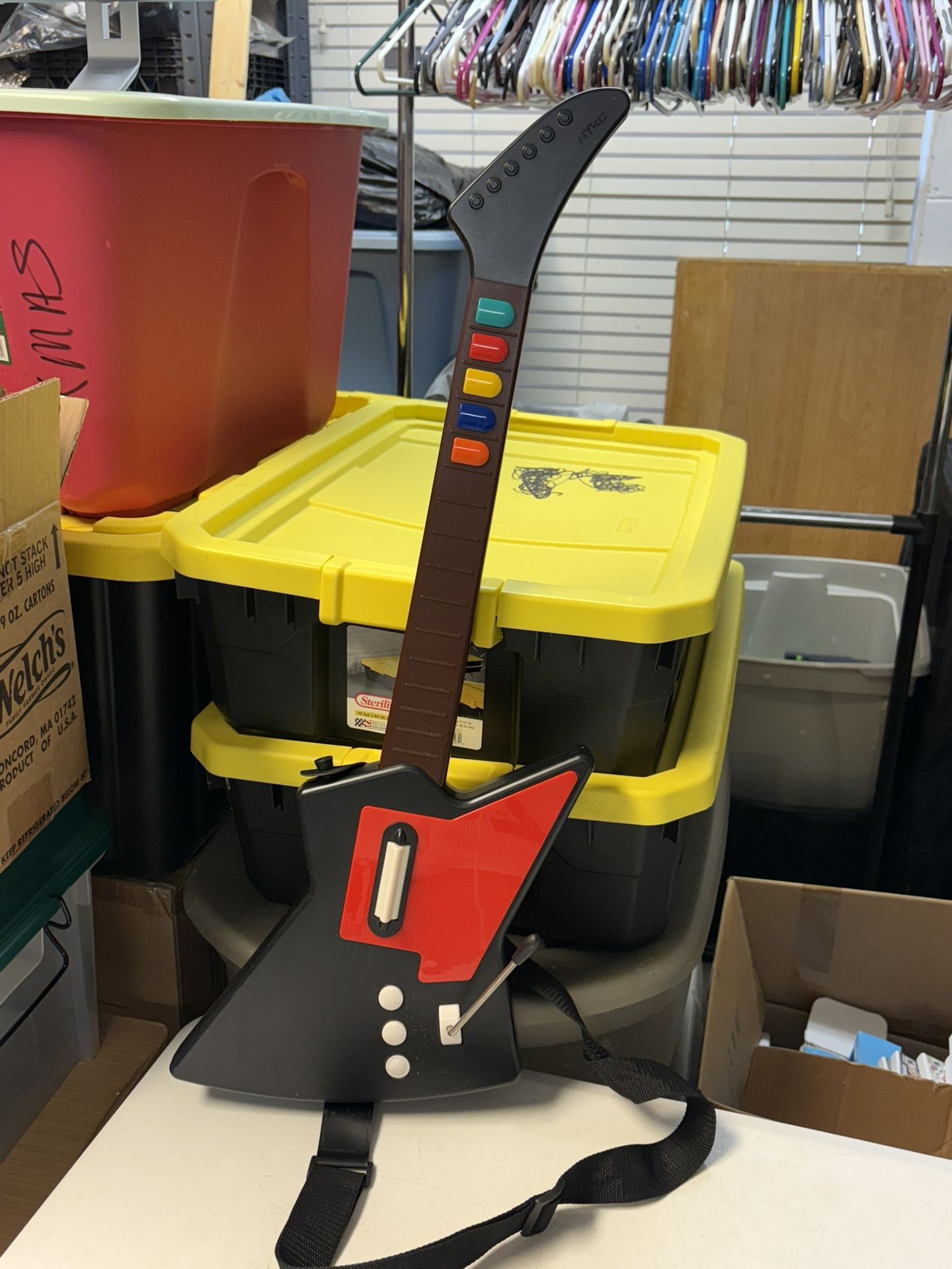 PlayStation 2 Guitar Hero Controller For PARTS ONLY. AS IS