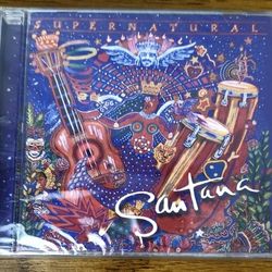 Santana - Supernatural  - Brand New-Sealed  - Physical Media CD 💿 