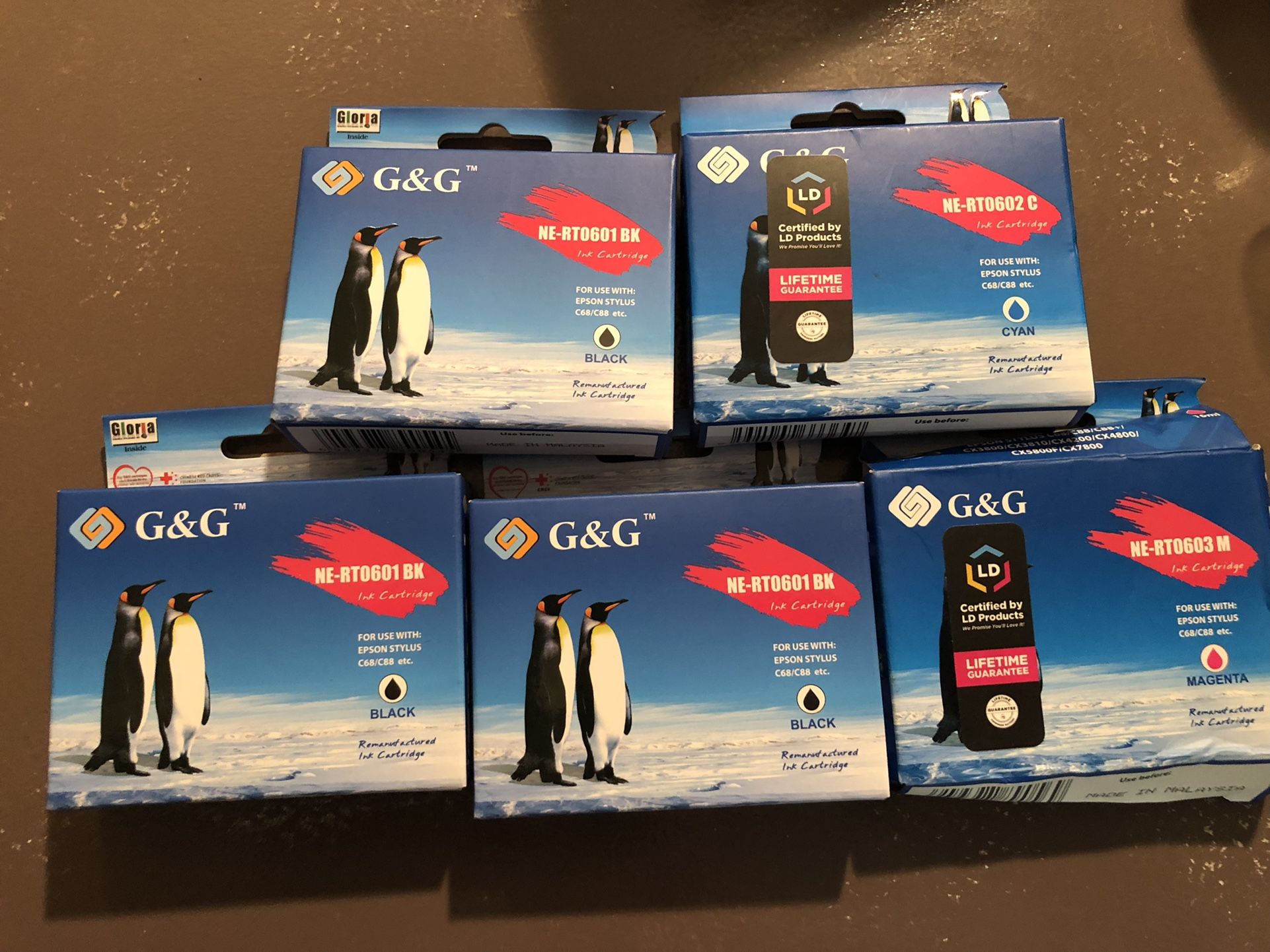 G&G NE-RT0601 BK ink Cartridges