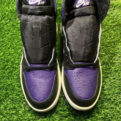 Jordan 1 Court Purple Size 8.5 New