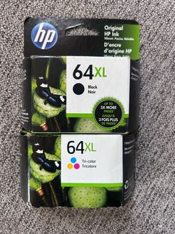 HP printer ink - Black and Tricolor