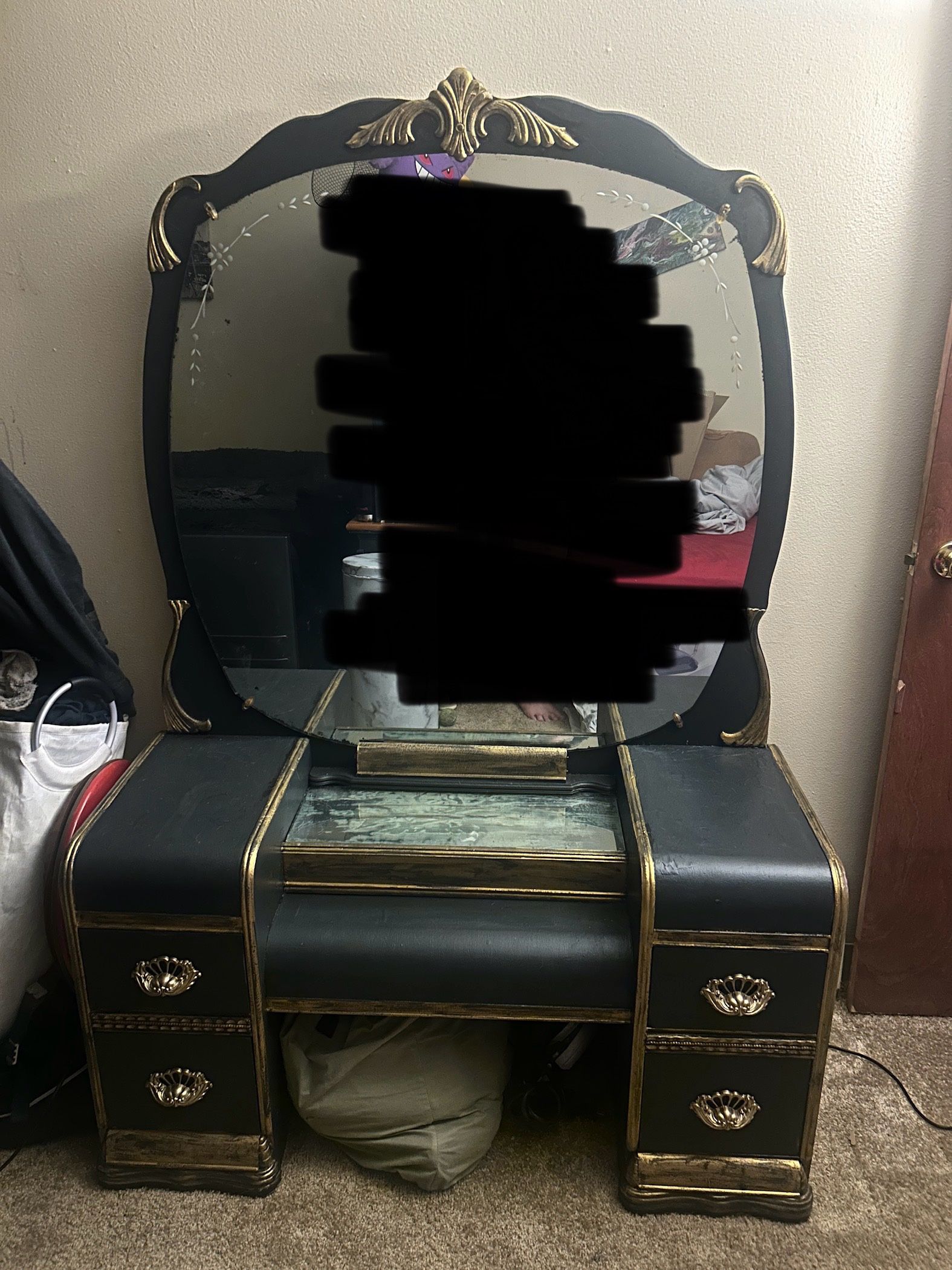 1930 Waterfall Vanity