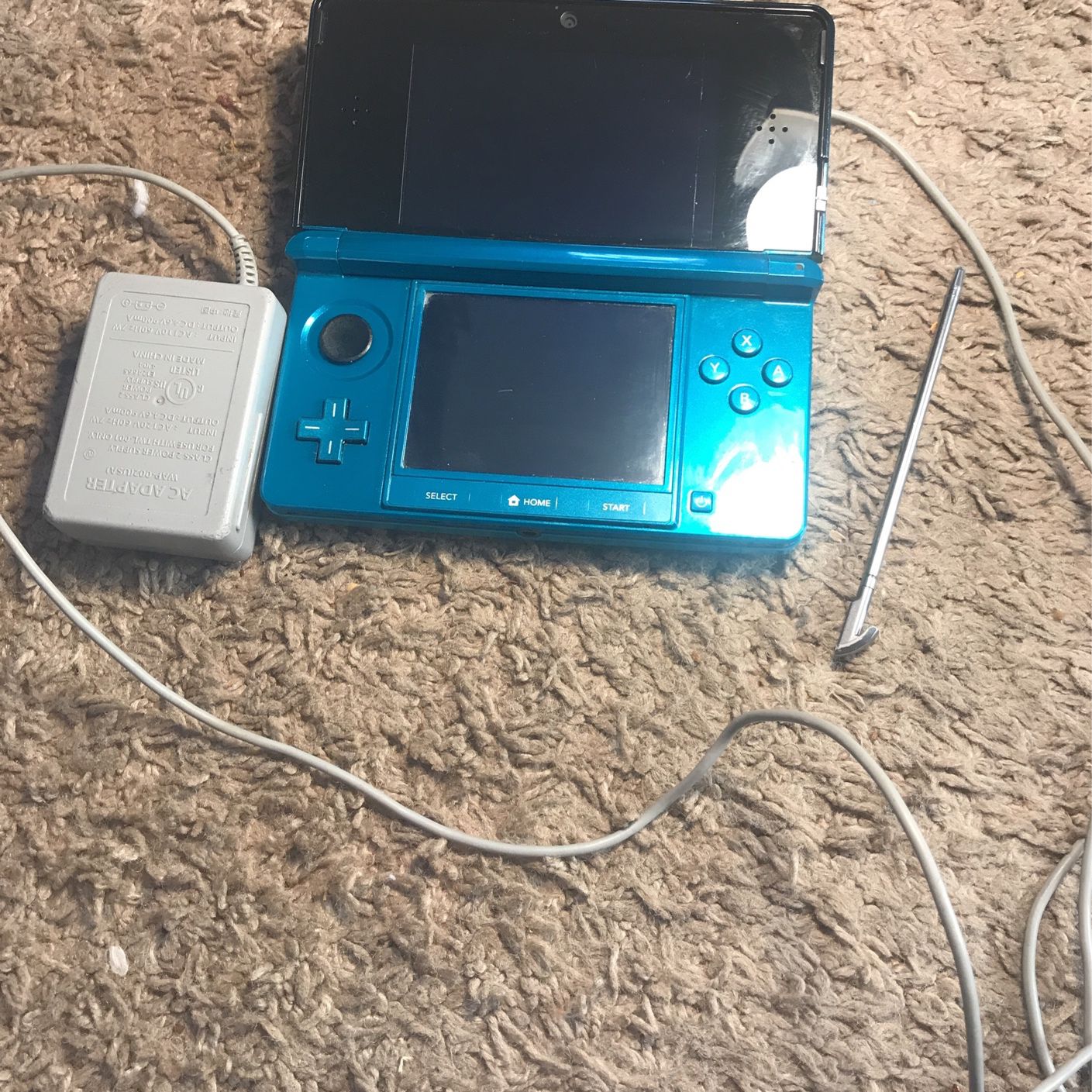 Blue Glossy 3DS