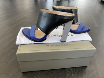 NEW! BCBG Maxazria Soft Leather Mule/Slides