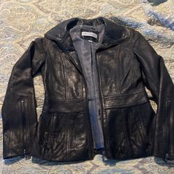 Andrew Mark Xsmall Leather Jacket