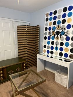 Large Chandelier Painting
