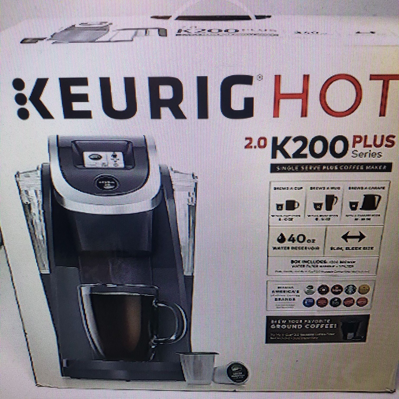 Keurig k200 plus coffee maker