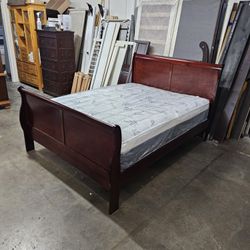 Queen Bed And Mattress