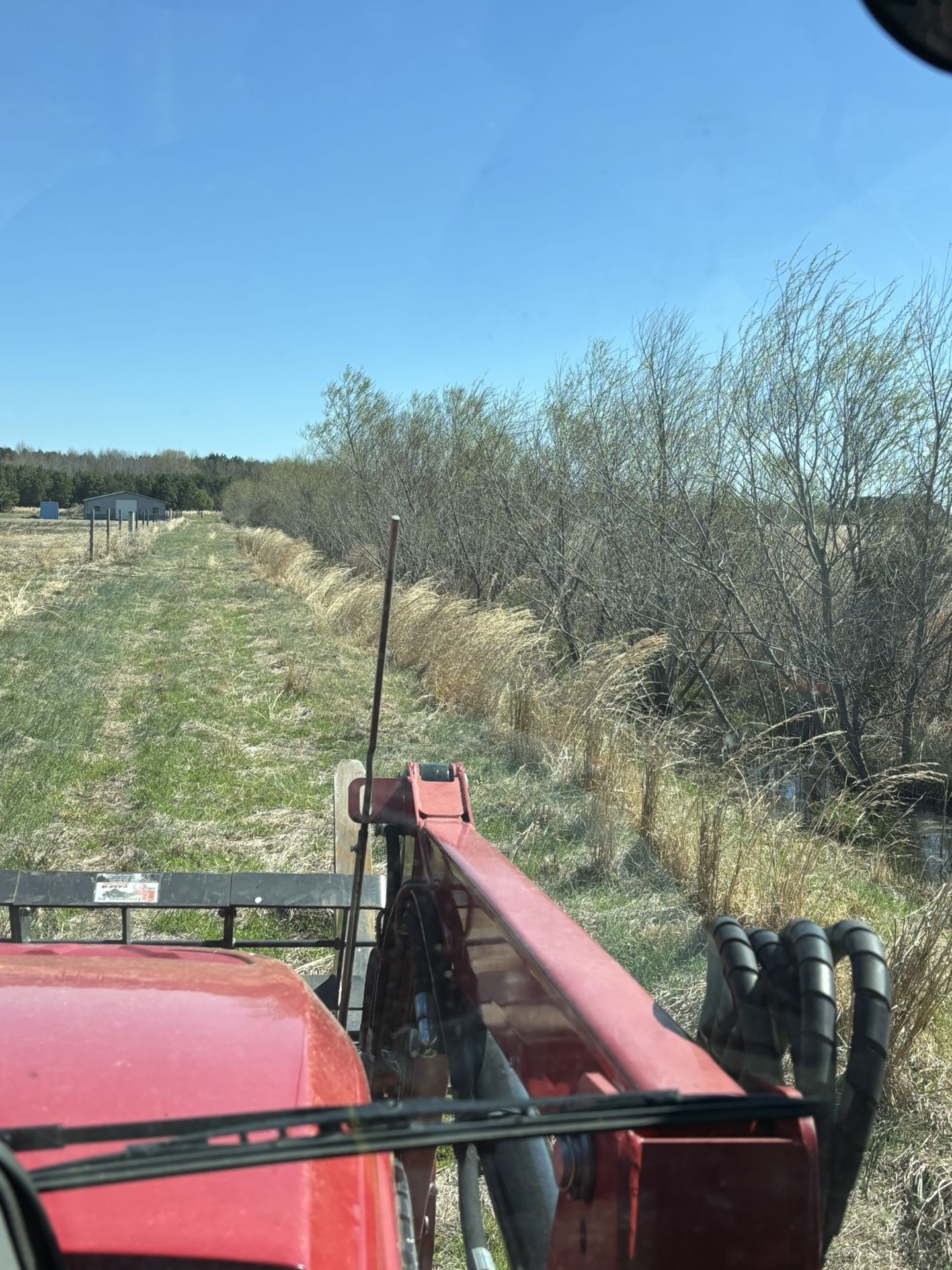 Ditchbank Long Reach Mower For Mowing Ponds, Ditches, And Fence lines 
