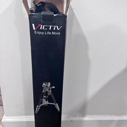 VICTIV 74” Camera Tripod, Tripod for Camera and Phone