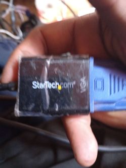 Startech 1.2 to vga adaptor with VGA cable 20$
