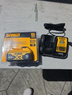 Dewalt 5ah battery and charger