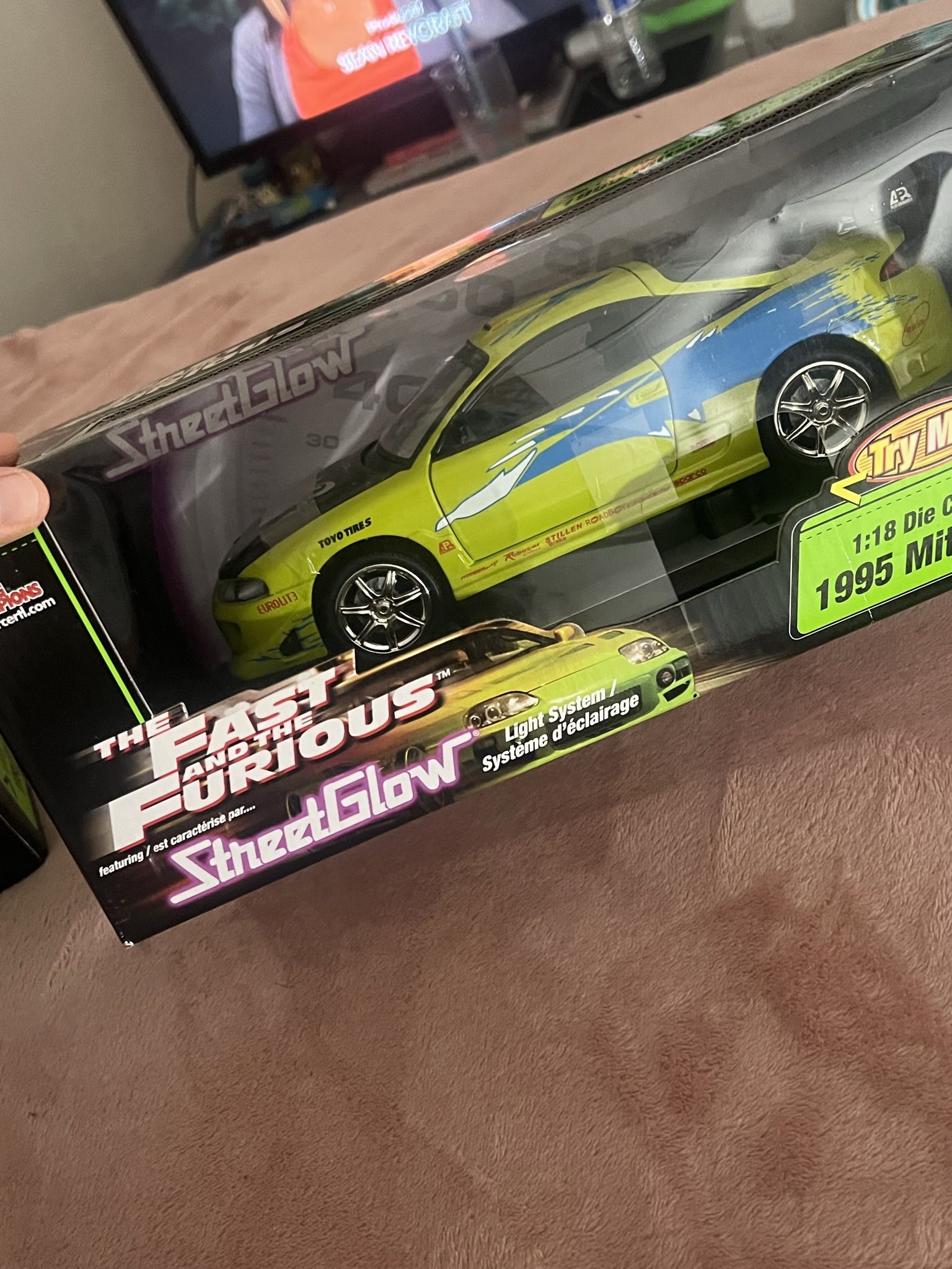 Fast And Furious 1:18 Die Cast 1995 Mitsubishi Eclipse STREETGLOW for Sale  in Fresno, CA - OfferUp