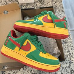 Nike Lil Yachty x Air Force 1 Low Concrete Boys - Lucky Green - Size 7 Mens