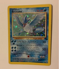 Articuno Holo Rare Pokémon Fossil