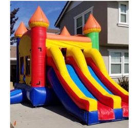 Not for rent Bounce house with two slides and pool