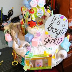 Baby Shower Diaper Cake.