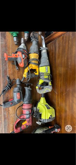 Sawzall,hammer drill ,drill ,2 cycle Ryobi power head