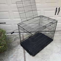 Wire 2 Door Dog Cage/Crate       (Map 1st Plz)