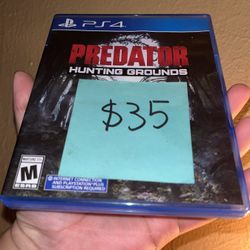 PlayStation 4 Video Game PS5 PS4 Predator Hunting Grounds Rare Horror