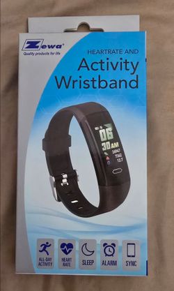 Zewa Heart Rate & Activity Wristband Model 21200