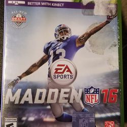 Madden NFL 16 Xbox 360 Game USED