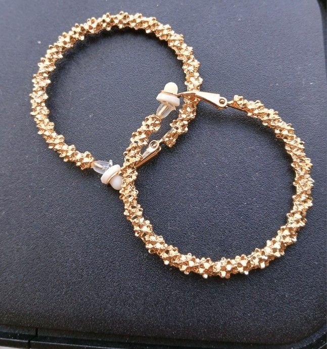 Large Hoop Earrings